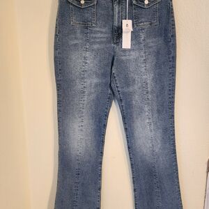 Sanctuary The Fever Semi High Rise Semi Flare Jeans - NWT